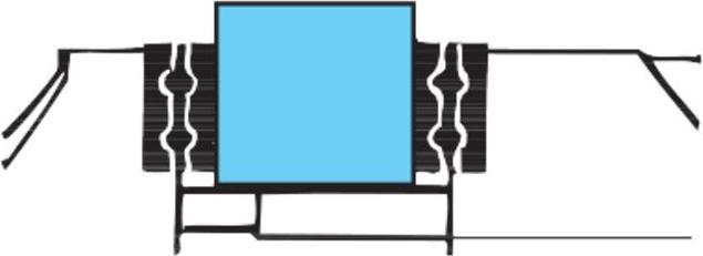 Actual product image Allmatic Pair of roller pull-down jaws