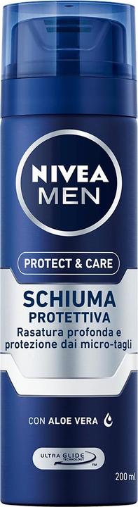 Actual product image NIVEA Protect & Care Schiuma Protettiva (200 ml, Shaving gel)