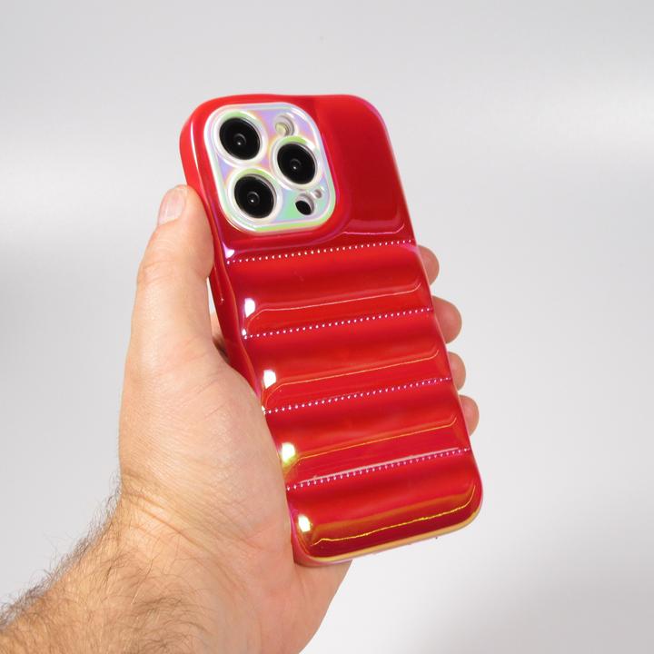 Produktbild PhoneLook Hülle 3D Silikon Polster glänzend & reflektierend (Apple iPhone 14 Pro)