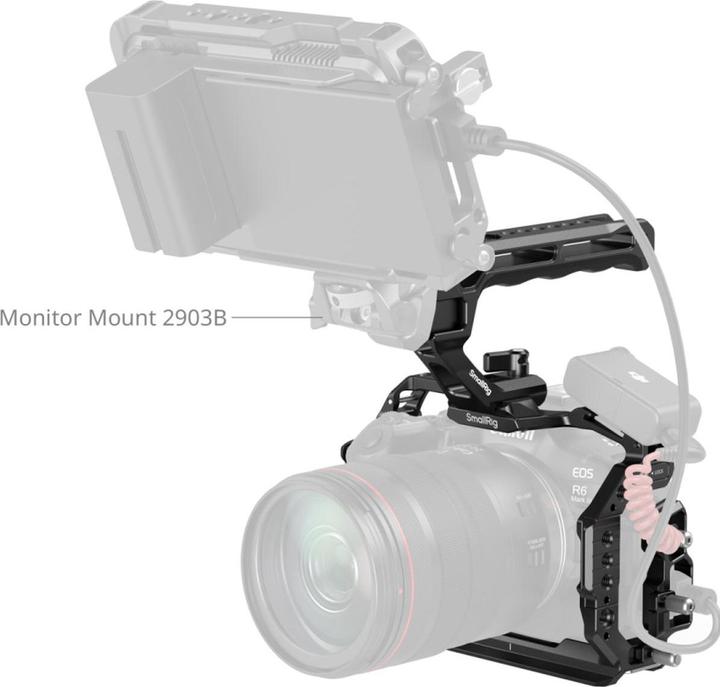 Actual product image SmallRig 5955 Cage Basic Kit for Canon EOS R6 Mark III / R6 Mark II (Cage)
