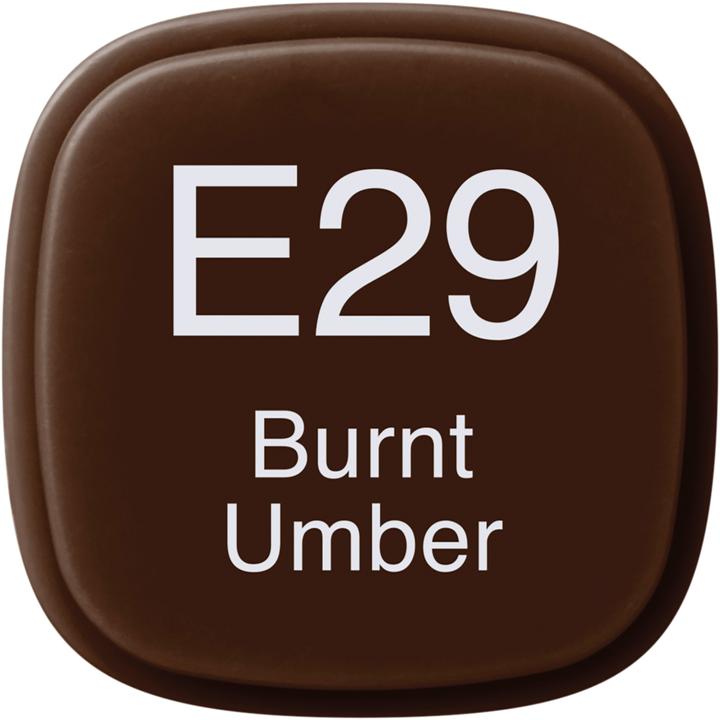 Actual product image Copic Graphic marker Classic type E - 29 (E29 - Burnt Umber, 1 x)