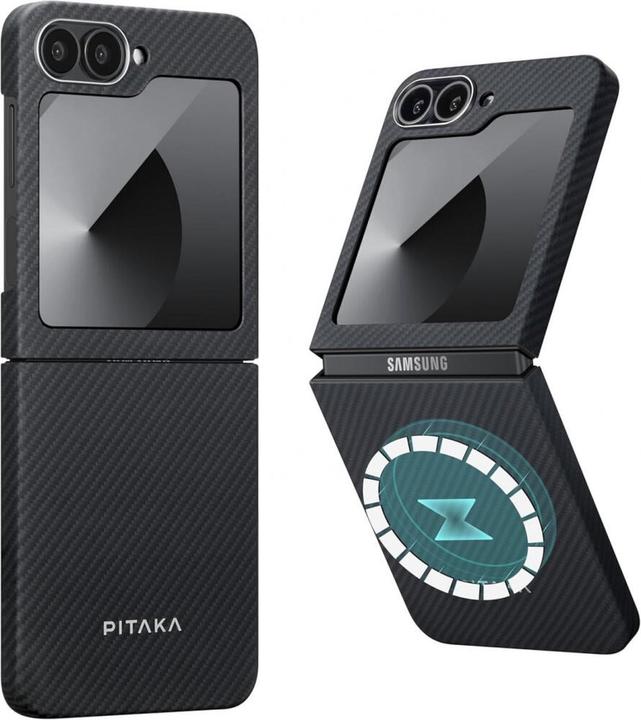 Image du produit Pitaka MagEZ Case 5 black/gray - Samsung Galaxy Z Flip 6 (Samsung Galaxy Z Flip6)
