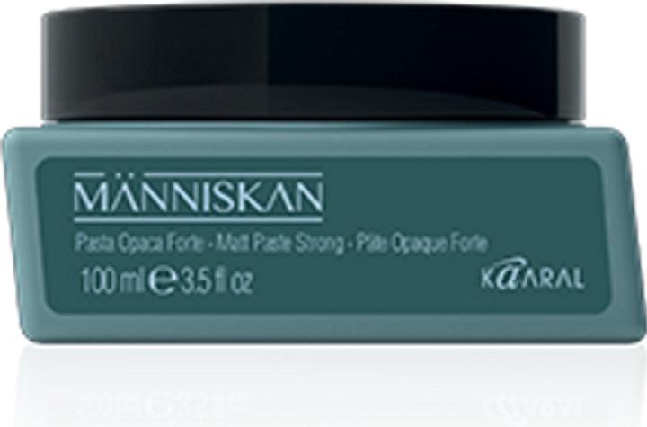 Kaaral Manniskan Matt Paste Strong 100ml - Pliable Hair Styling Paste with Beeswax (Haarwachs, 100 ml)