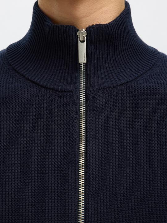 Produktbild Selected Homme High Neck Reissverschluss Strickjacke (M)