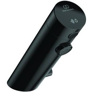 Ideal Standard, Rubinetteria per bagno, IDS Sensor miscelatore per lavabo Sensorflow con miscelatore a batteria 6 V nero