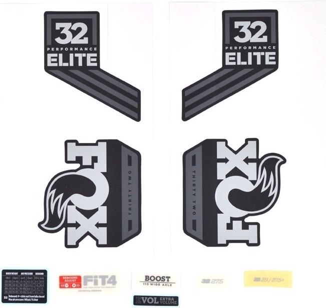 Fox Sticker set for 32 P-SE