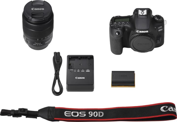 Immagine prodotto Canon Kit EOS 90D (18 - 135 mm, 32.50 Mpx, APS-C / DX)