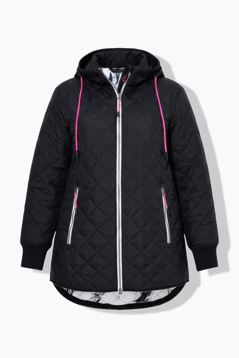Actual product image Laurasøn Quilted Jacket Printed Lining (50)