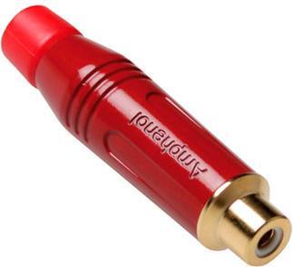 Actual product image Amphenol RCA Connector Female in Yellow