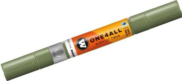 Produktbild Molotow Marqueur pour Maquettes - One4All Twin - Acrylique Amazone Clair - 1,5/4mm - -205 - 15 cm (Amazonas Hell, 4 mm, 1 x)