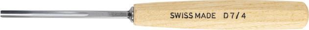 Actual product image Craftsman chisel straight deep-hollow stitch D7 4 mm