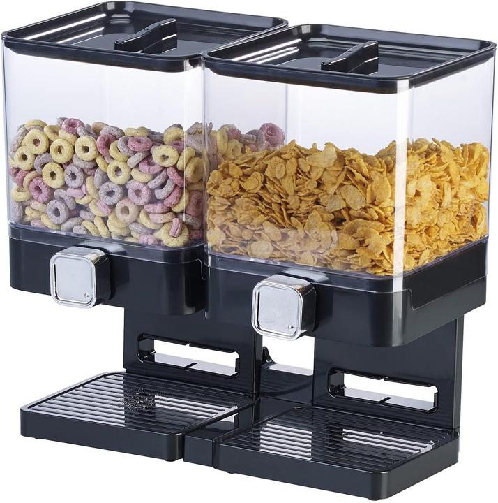 Actual product image Rosenstein & Söhne Double dispenser for cereals & snacks