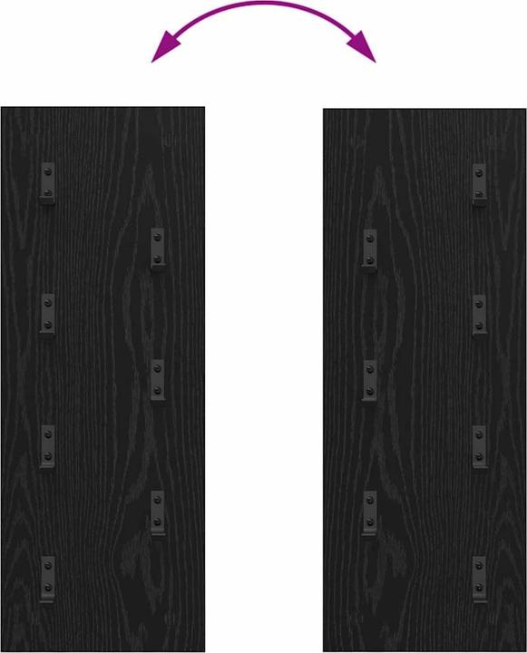 Immagine prodotto vidaXL Wandmontierter nachttisch (30 x 80 x 30 cm)