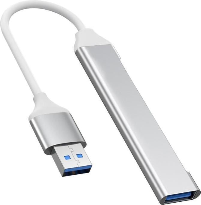 PremiumCord Hub USB 2.0 A 7 Porte Con Alimentatore Di Rete - Plug & Play, 480 Mbps