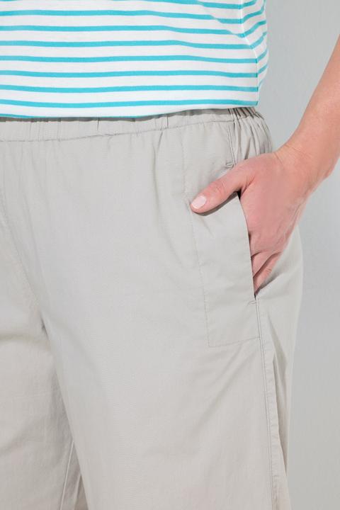 Produktbild Ulla Popken 7/8-Chinohose Ruby, Elastikbund, weites, gerades Bein (42)