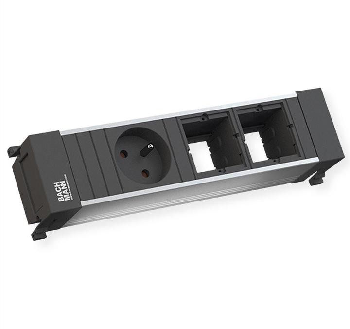 Actual product image Bachmann POWER FRAME - Power strip - AC 230 V (3x, CEE 7/3, CEE 7/5)
