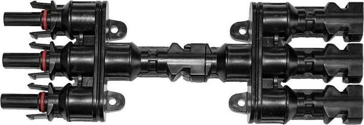 Ective MC4 Y-Verbindungsadapter 3 auf 1 (1 Paar, für 4-6mm² Solarkabel) (Solarstecker)