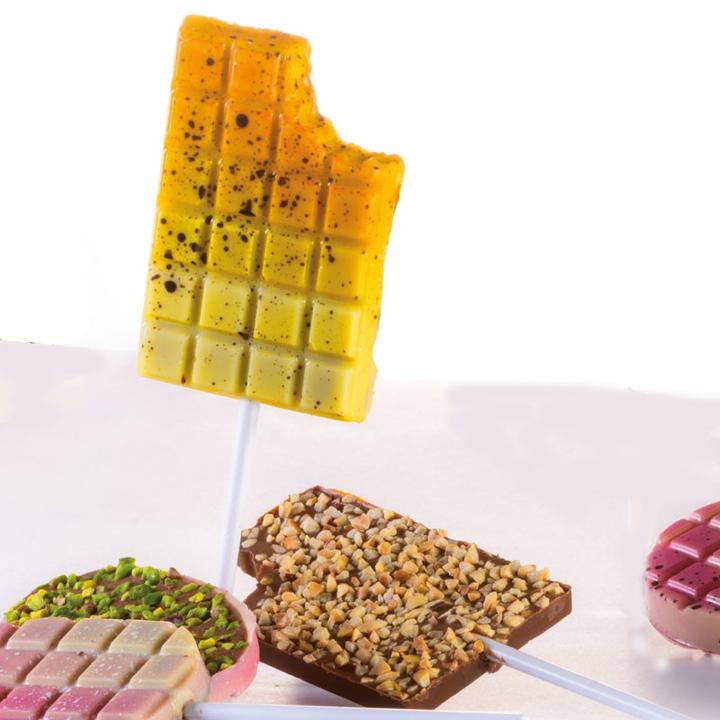 Produktbild Martellato Schokoladenform Lollipop Schoggitafel
