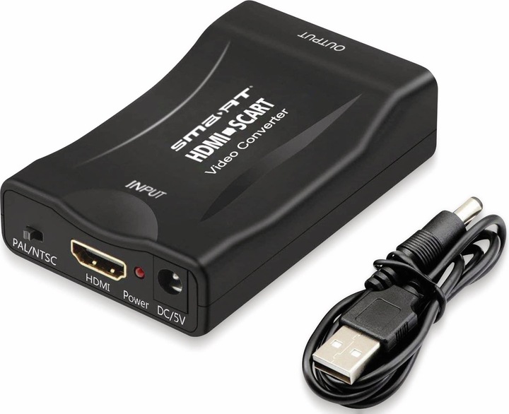 Actual product image smart HDMI to Scart Converter (Digital -> Analog)