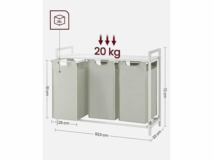 Produktbild Vasagle Laundry (114 l)