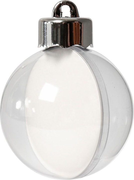 Creativ Company Dekokugeln Transparent 5cm, 10 Stk.