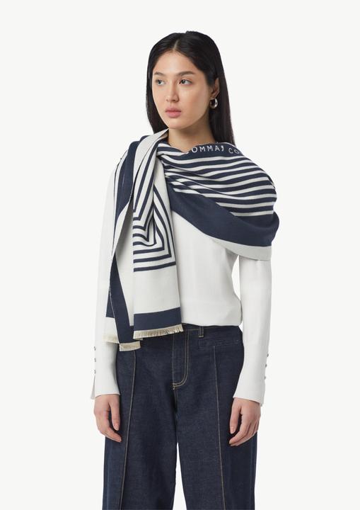Actual product image Comma Tuch Weicher Jacquard-Schal aus Viskosemix