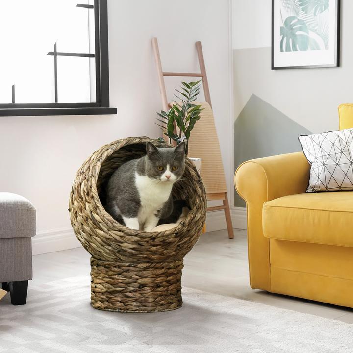 Actual product image PawHut Cat basket with cushion (Cat)