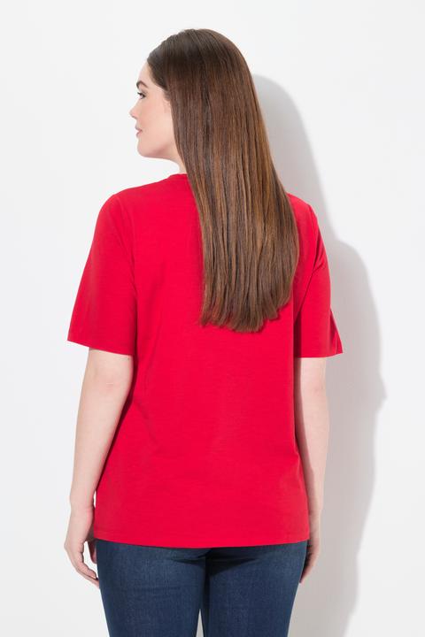 Produktbild Ulla Popken T-Shirt, Trachtenmotiv, Classic, Rundhals, Halbarm (62)