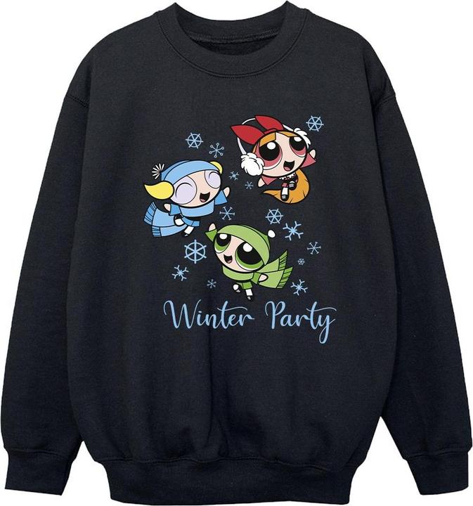Produktbild The Powerpuff Girls Girls Winter Party Sweatshirt Mädchen (128)