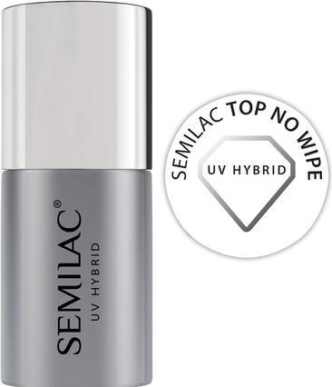 Semilac UV Hybrid Top No Wipe 7ml (Vernis semi-permanent)