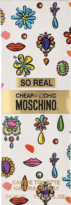 Actual product image Moschino Cheap & Chic So Real Eau De Toilette Spray (Eau de toilette, 50 ml)