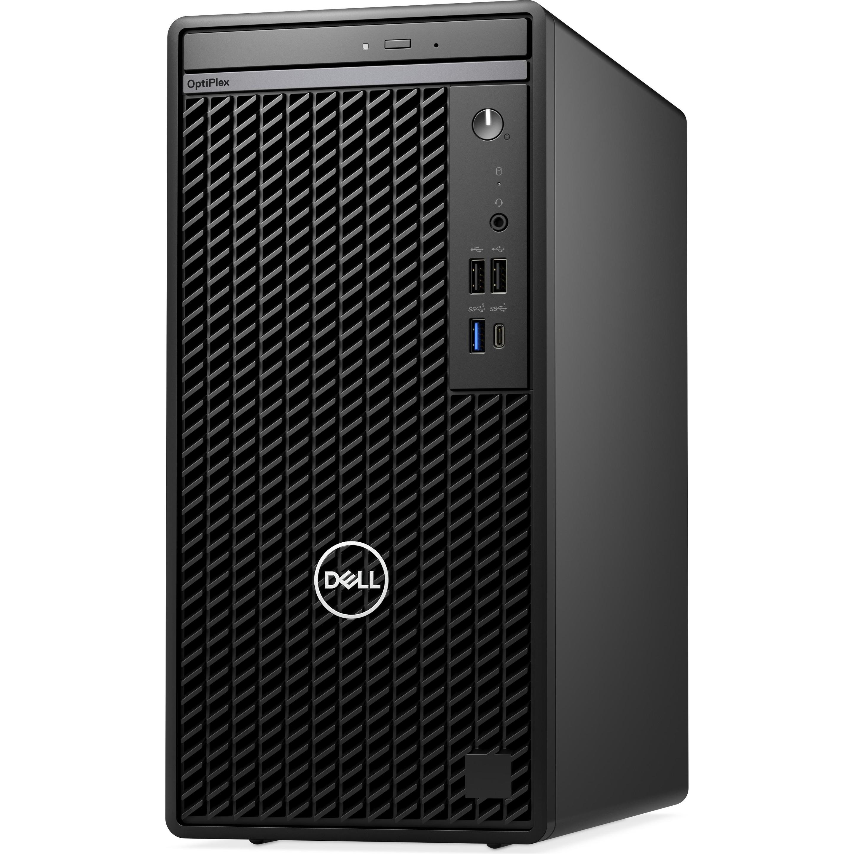 Thumbnail - Dell OptiPlex 7020 MT (Intel Core i5-14500, 8 GB, 512 GB, UHD Graphics 770), PC, Schwarz