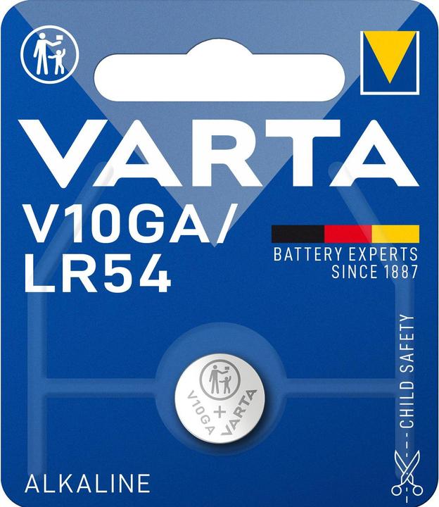 Produktbild Varta V10ga (1 Stk., AG10, 50 mAh)