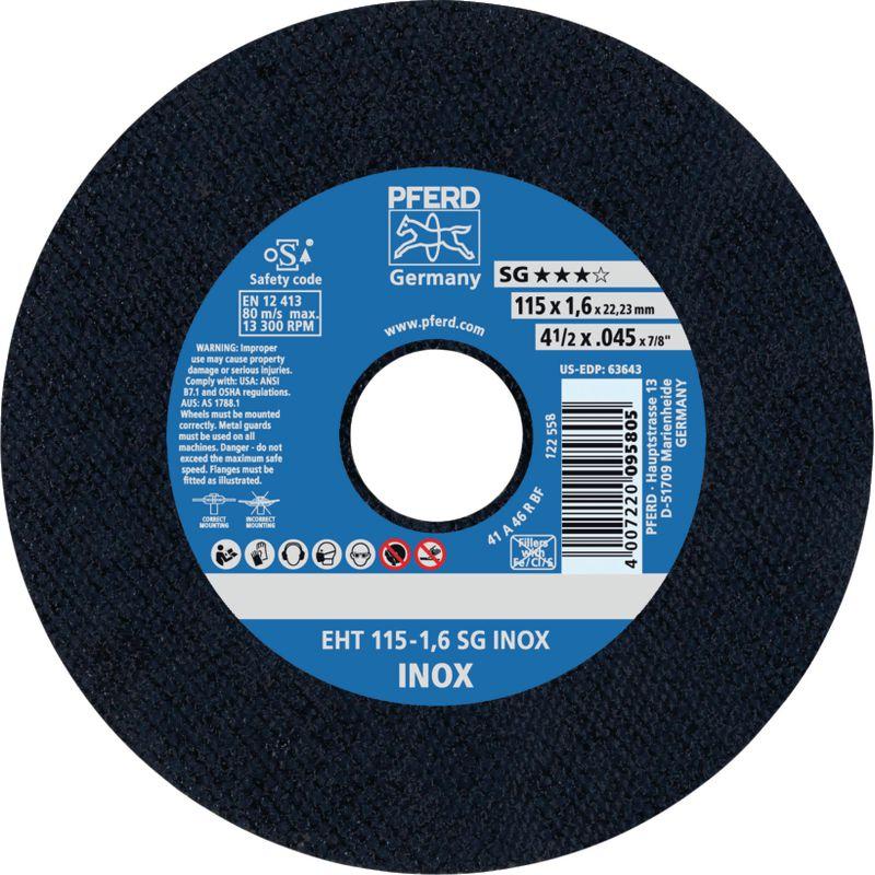 Pferd, Sägeblatt, Trennscheibe EHT SG INOX