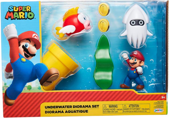 Image du produit Jakks Pacific World of Nintendo: Super Mario - Monde sous-marin