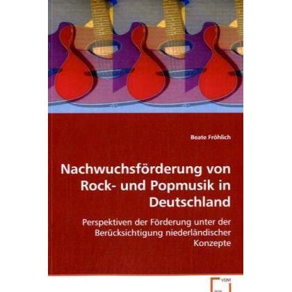 Nachwuchsförderung von Rock- und Popmusik in Deutschland, Sachbücher