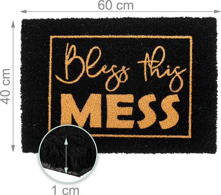 Image du produit Relaxdays paillasson (60 x 40 cm)