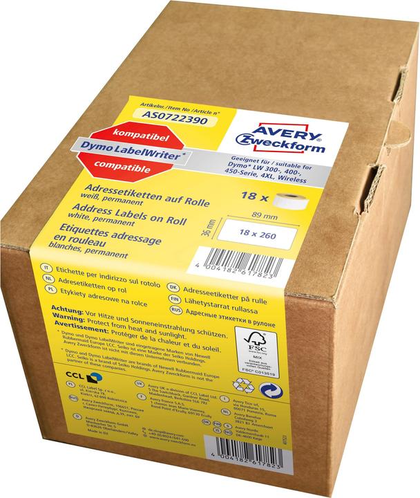 Immagine prodotto Avery Etichette in rotolo