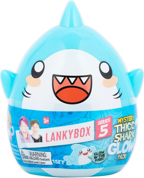 Actual product image Lankybox Thicc Shark Glow Pack (2702)