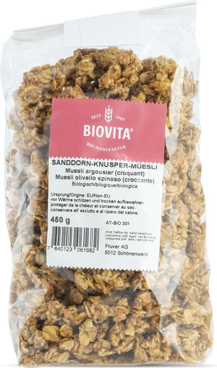 Produktbild Biovita Sanddorn Knuspermüesli 450 g (450 g)