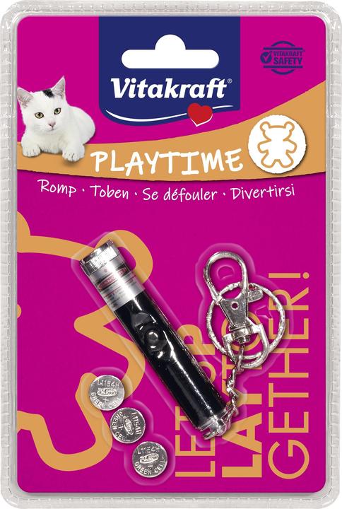 Vitakraft Laserpointer Vang het licht speeltje voor katten - (13368)