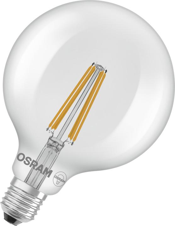 Immagine prodotto Osram LED Classic Globe 125 100 Filament Energy efficiency class A 7.2W 827 Clear E27 (E27, 1521 lm, 6x)