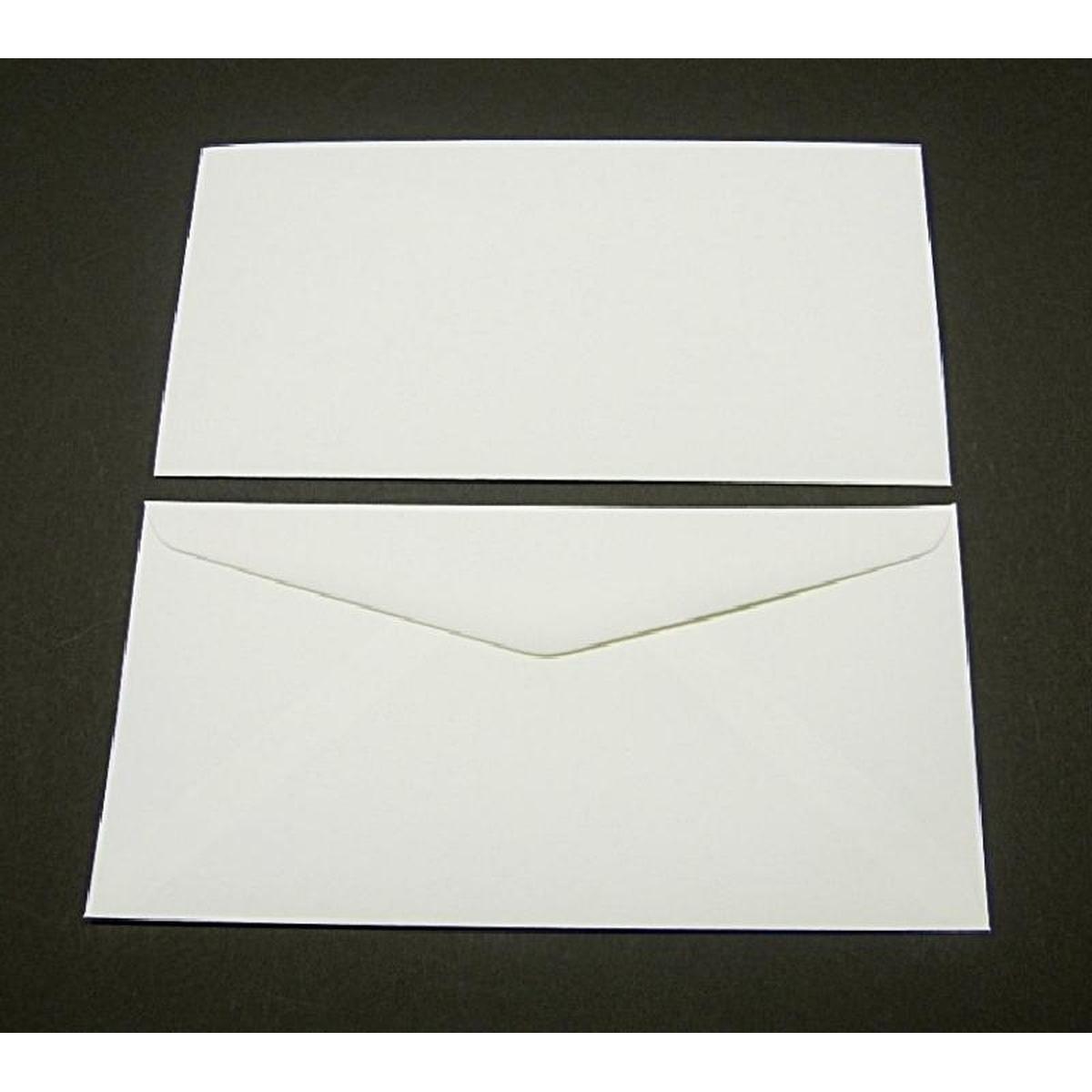 Thumbnail - Blanke, Briefumschlag, Briefumschläge DINlang 120g/qm gummiert VE=100 Stück schneeweiss (110 x 220 mm, 100 x)