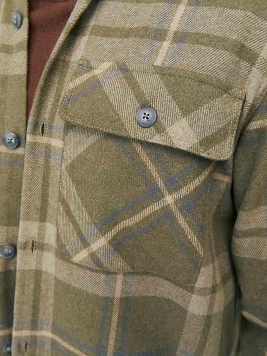 Image du produit Jack & Jones Jprraymond Melange Check Ls Overshirt Sn (M)