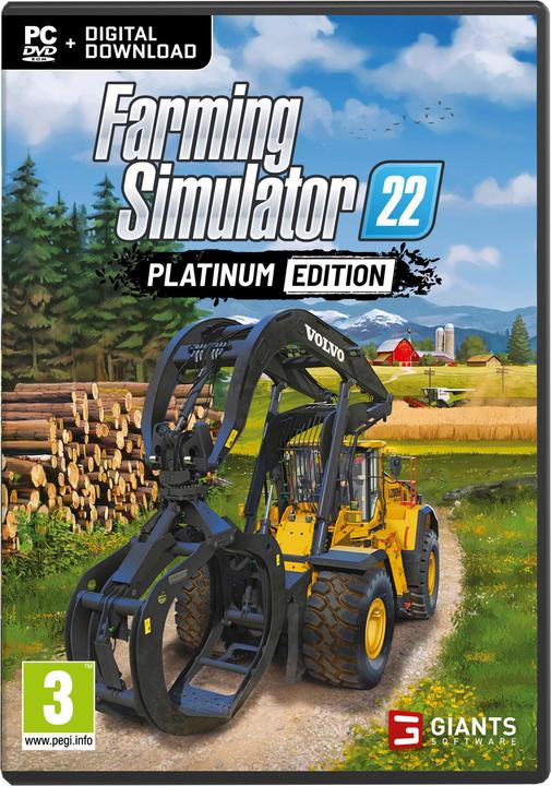 Immagine prodotto Giants Software Farming Simulator 22 - Edizione Platinum (PC, DE)