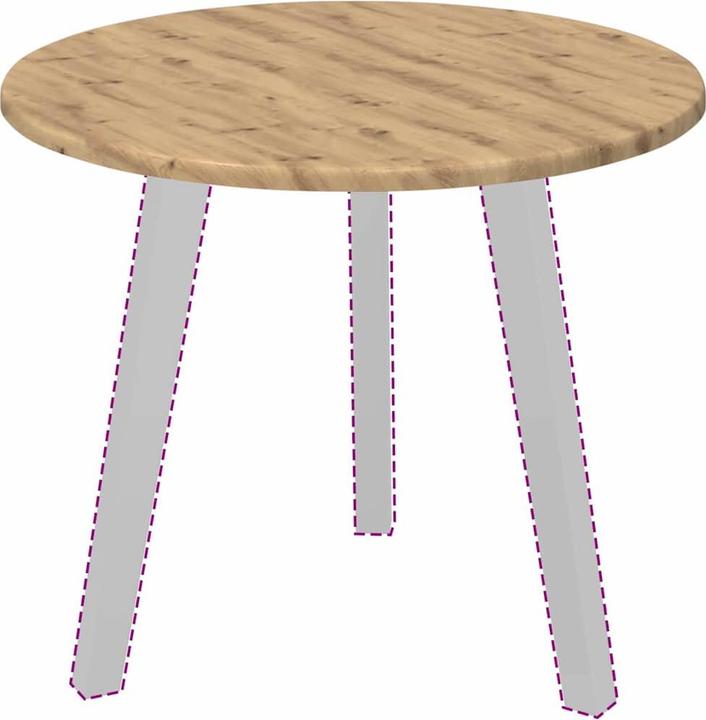 Produktbild VidaXL Tischplatte (50 x 50 x 1.5 cm)