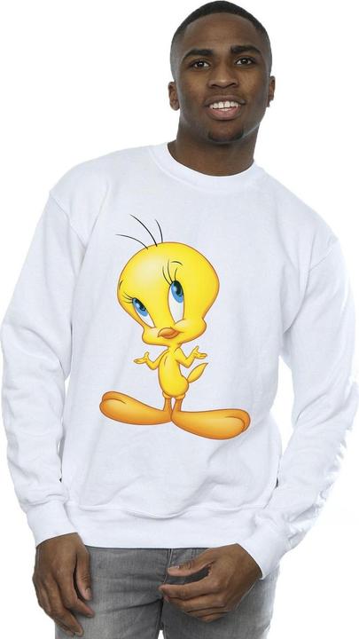Actual product image Looney Tunes Mens Tweety Standing Sweatshirt (XXL)