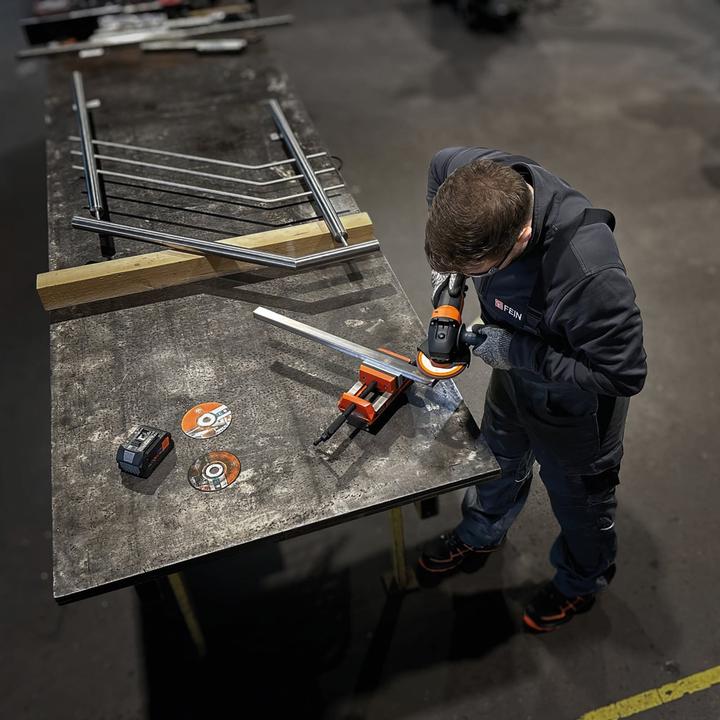 Actual product image Fein Cordless angle grinder Ø 125 mm CCG 18-125-12 AS (125 mm)