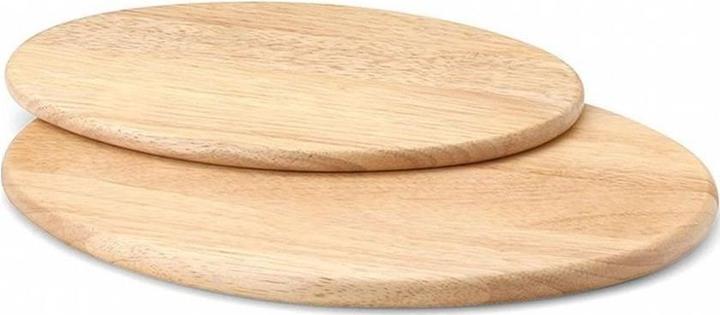 Produktbild Continenta Gummibaum Schneidebrett oval, geölt 30x20x1.2 cm