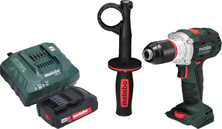 Produktbild Metabo BS 18 LTX BL I Akku Bohrschrauber 18 V 130 Nm Brushless + 1x Akku 2,0 Ah + Ladegerät